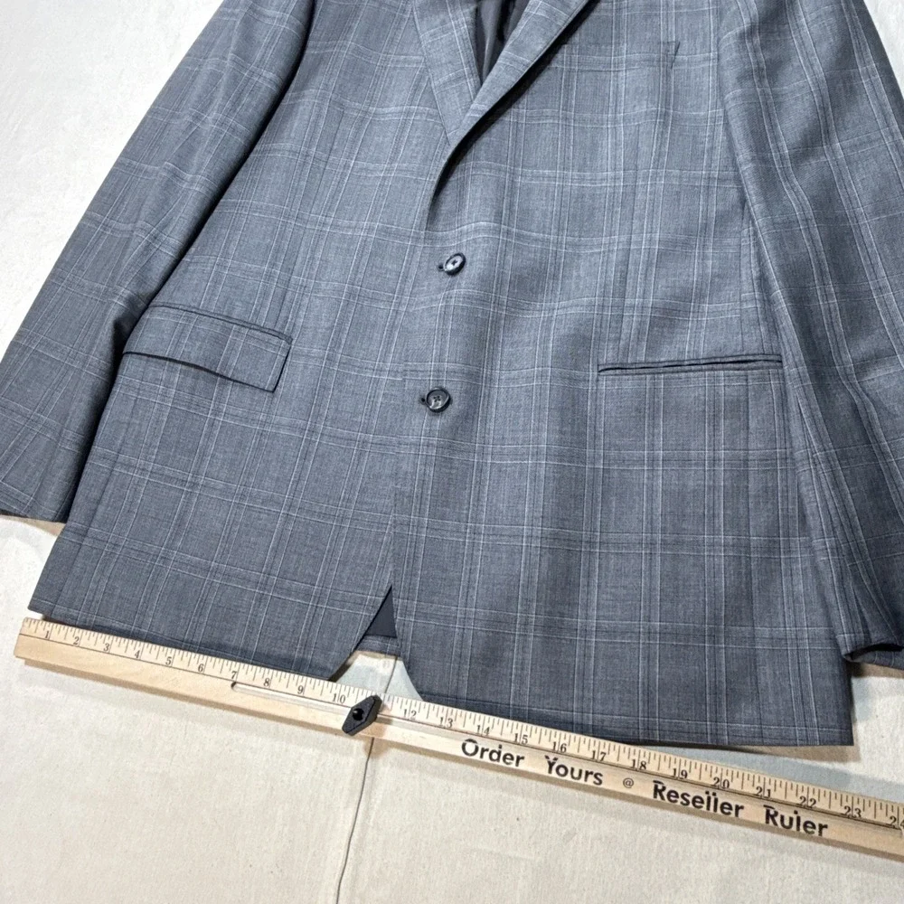 Brooks Brothers 1818 Regent Blazer 44L 100% Wool Vitale Barberis Canonico Italy